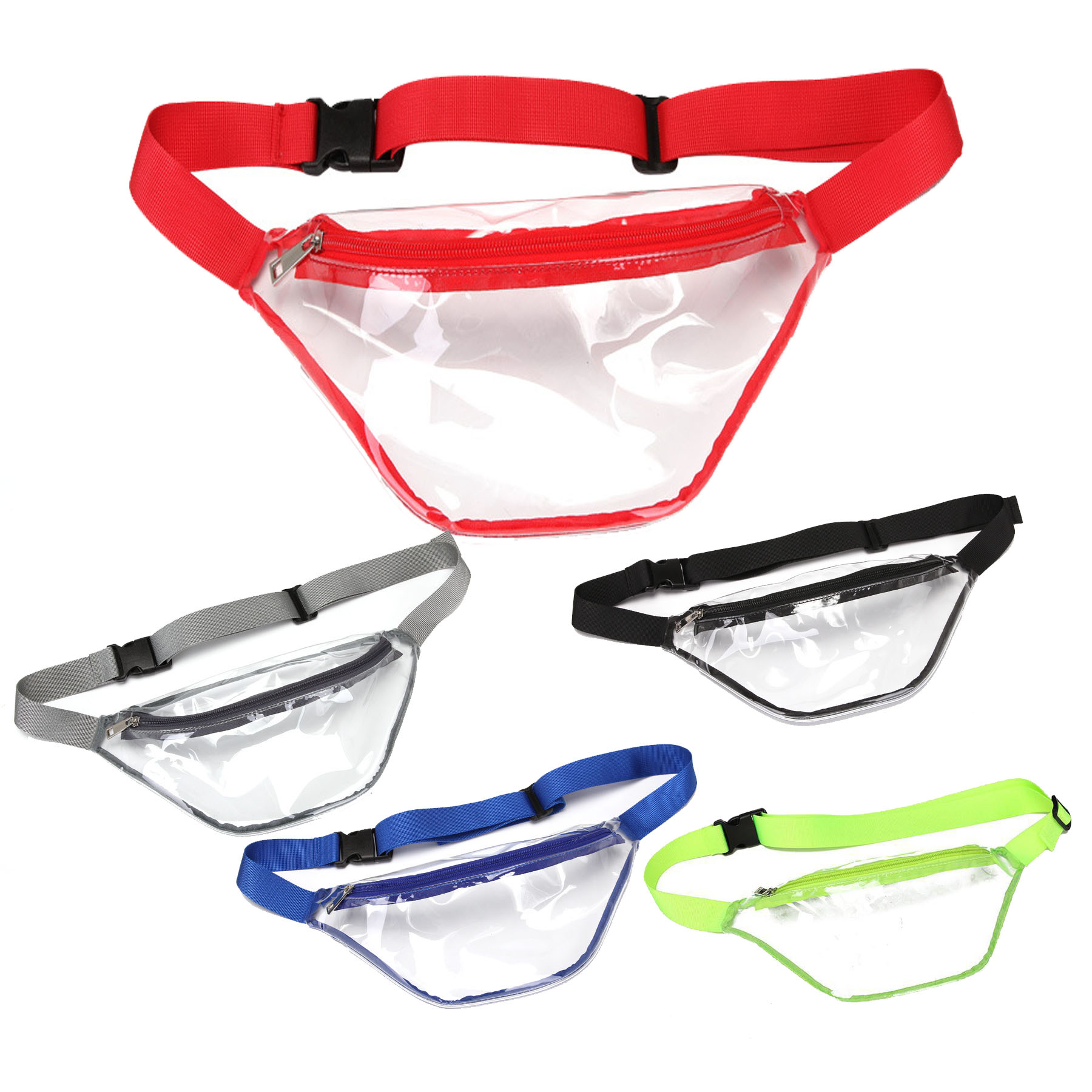 Transparent PVC Waterproof Fanny Pack 2