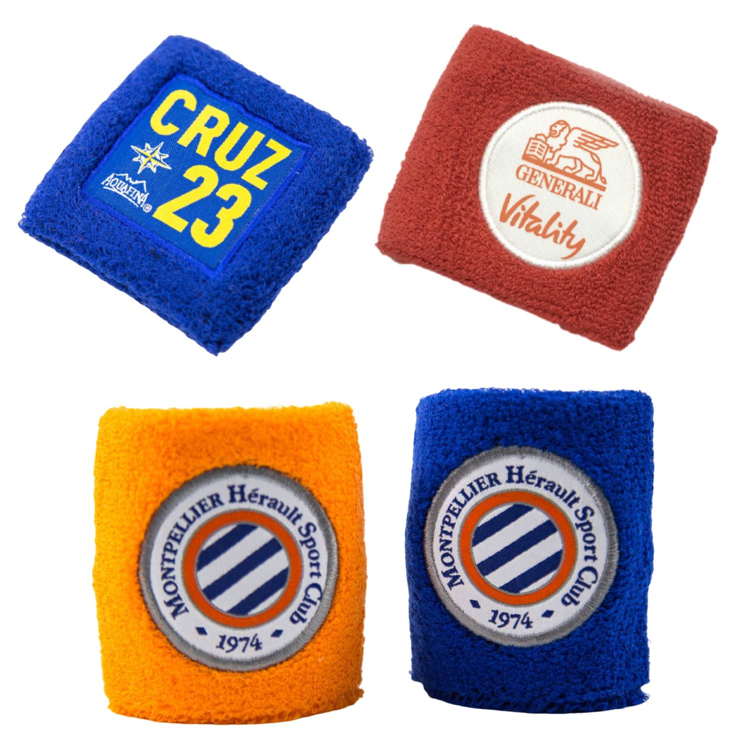 Terry Polyester Sports Sweat Wristband 7
