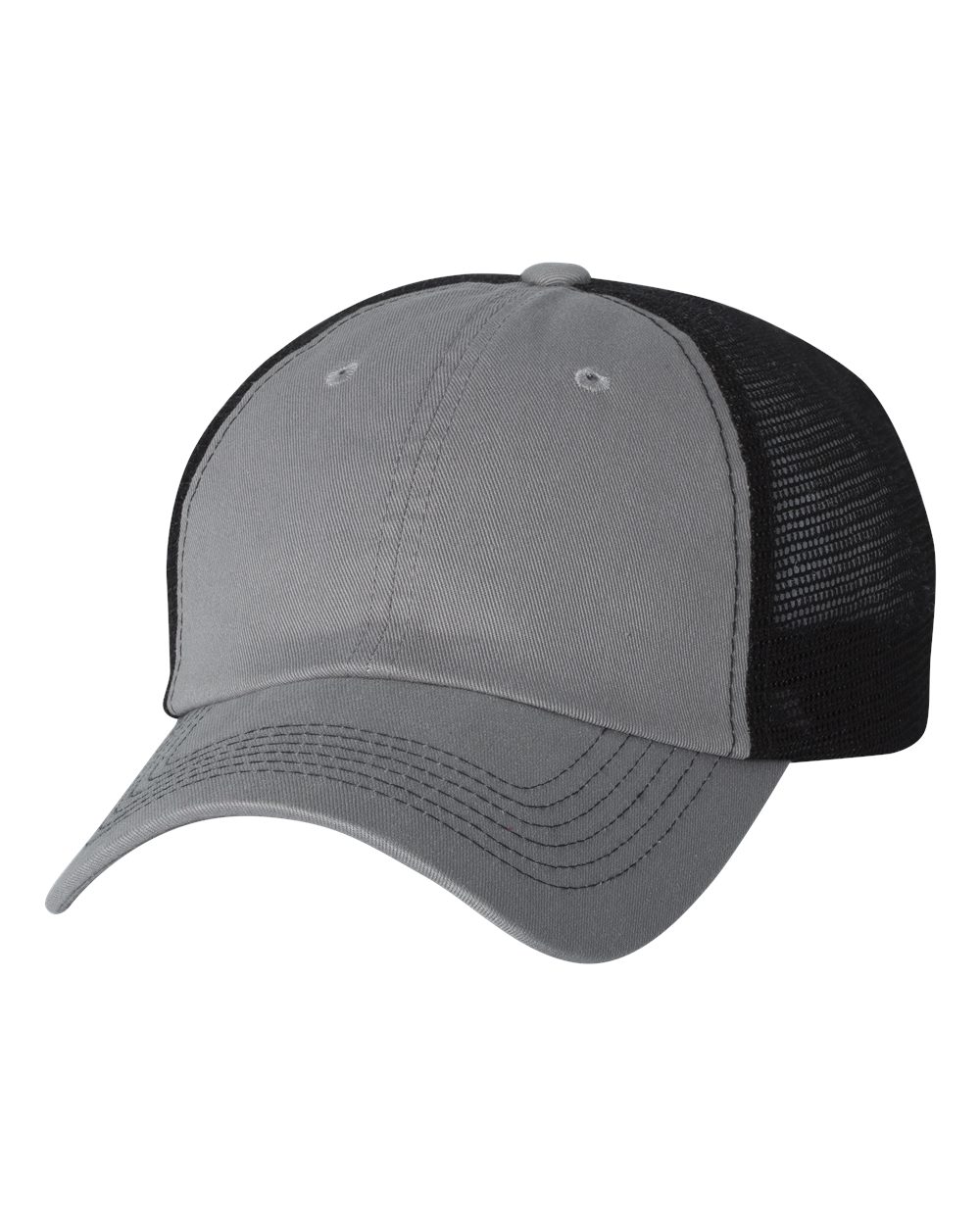 Contrast-Stitch Mesh-Back Cap - 3100 14