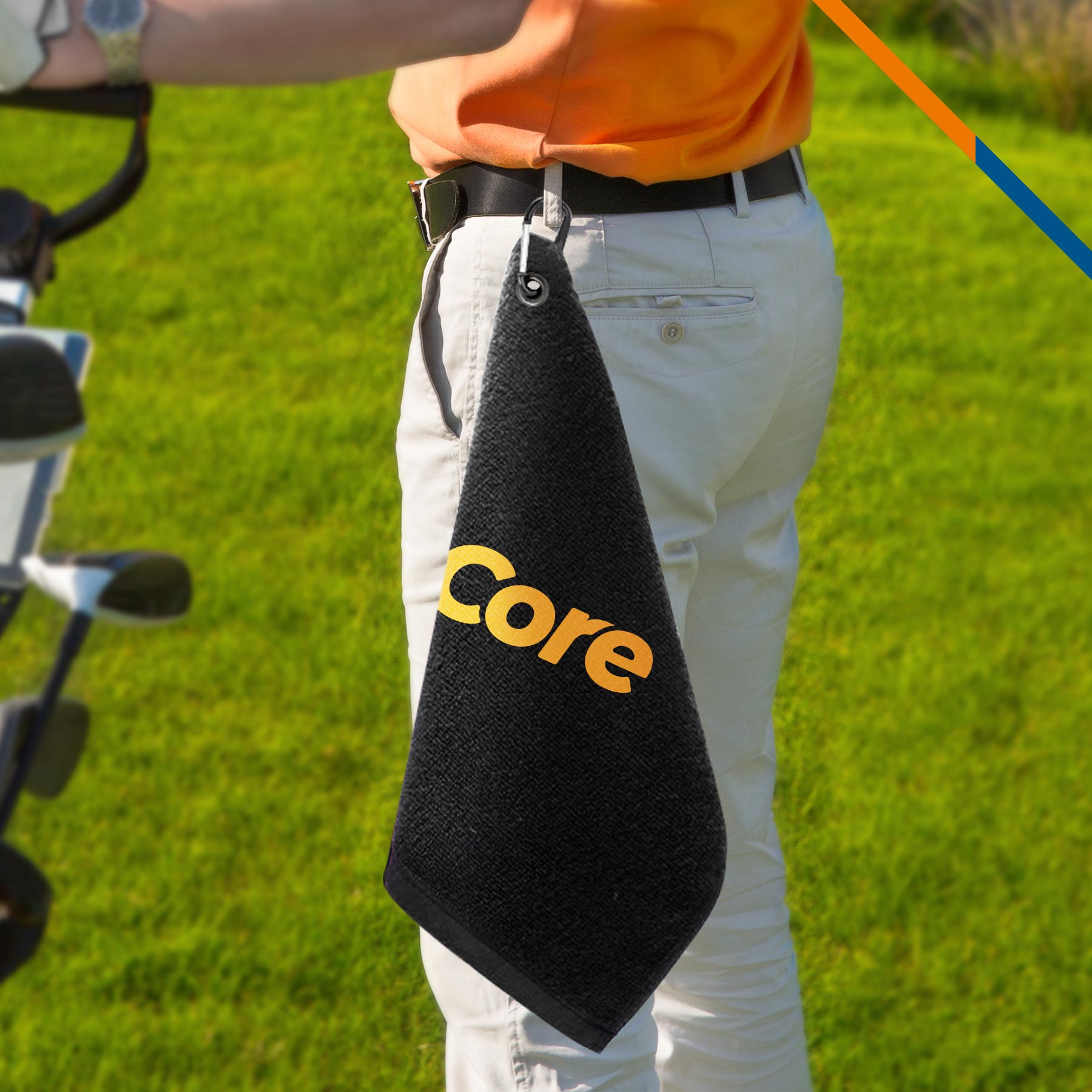 Rorve Golf Towel - 18" x 11" 10