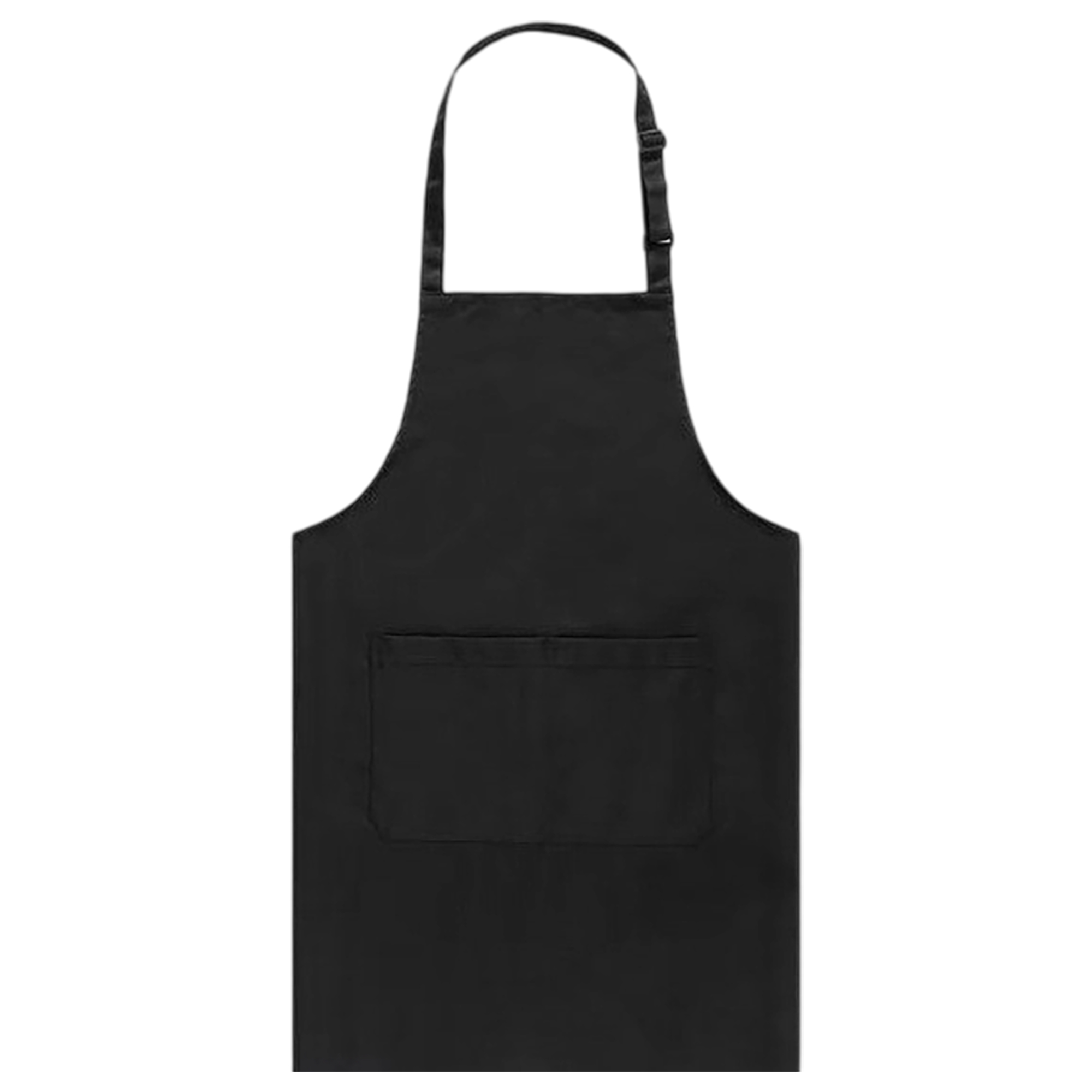 Polyester Chef Apron With Neck Strap 25.6" Length x 29.6" Width 4