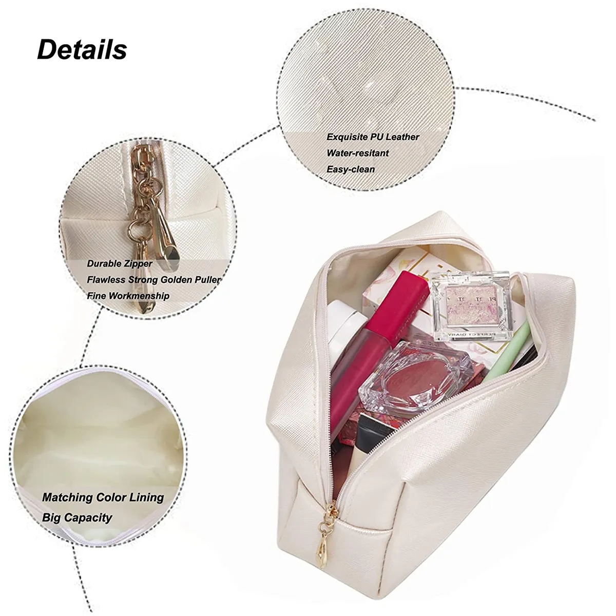PU Leather Cosmetic Bag 4