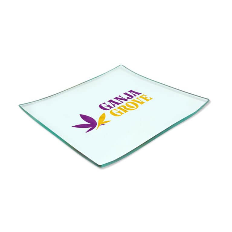 Custom Glass Rolling Tray – Small Shatter Resistant 5