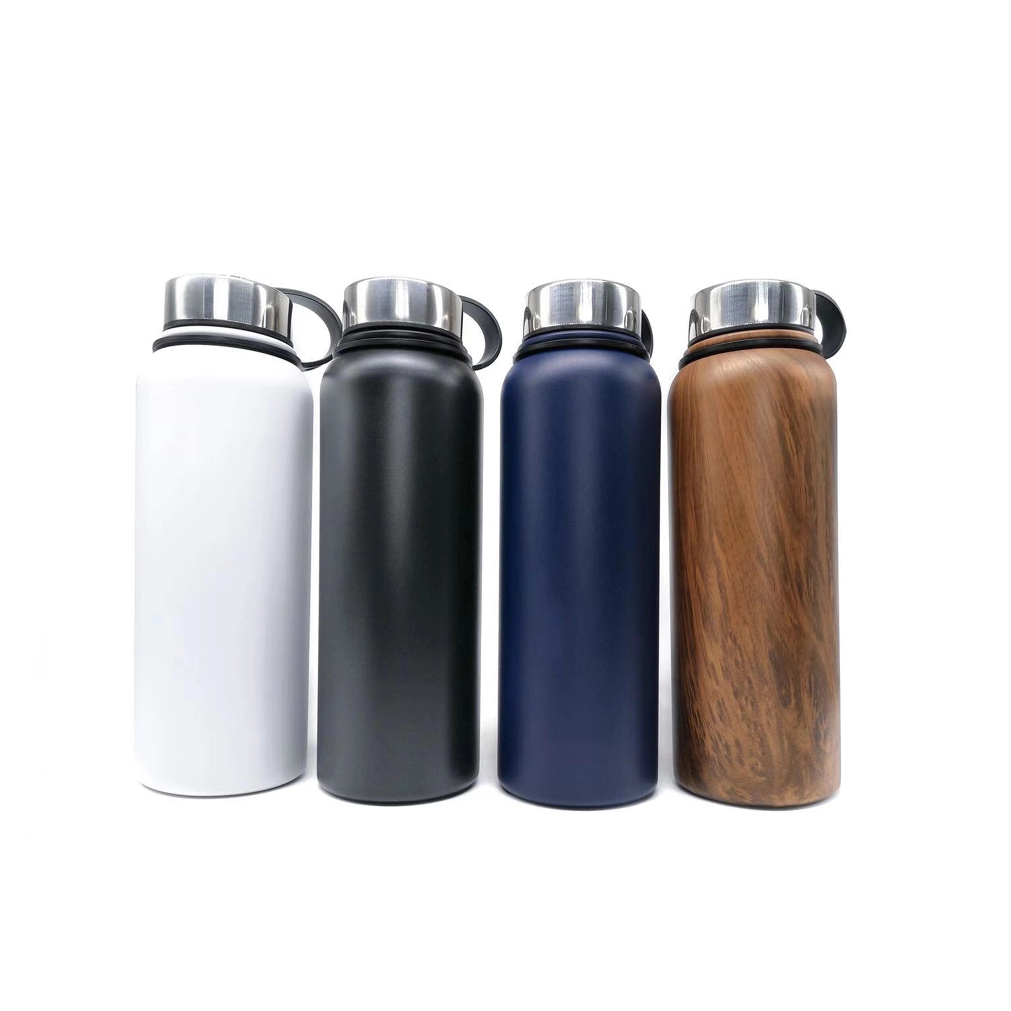 40oz - Stainless Double Wall Carry Canister, custom water bottle with logo imprint 2