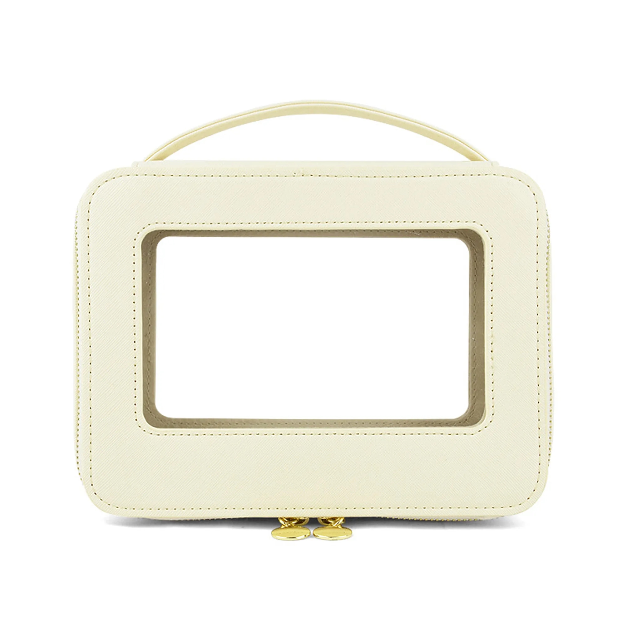 Portable Clear Window Makeup Bag 11