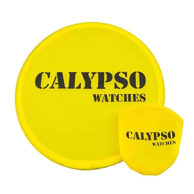 Folding Nylon Disc Fan W/ Pouch 8