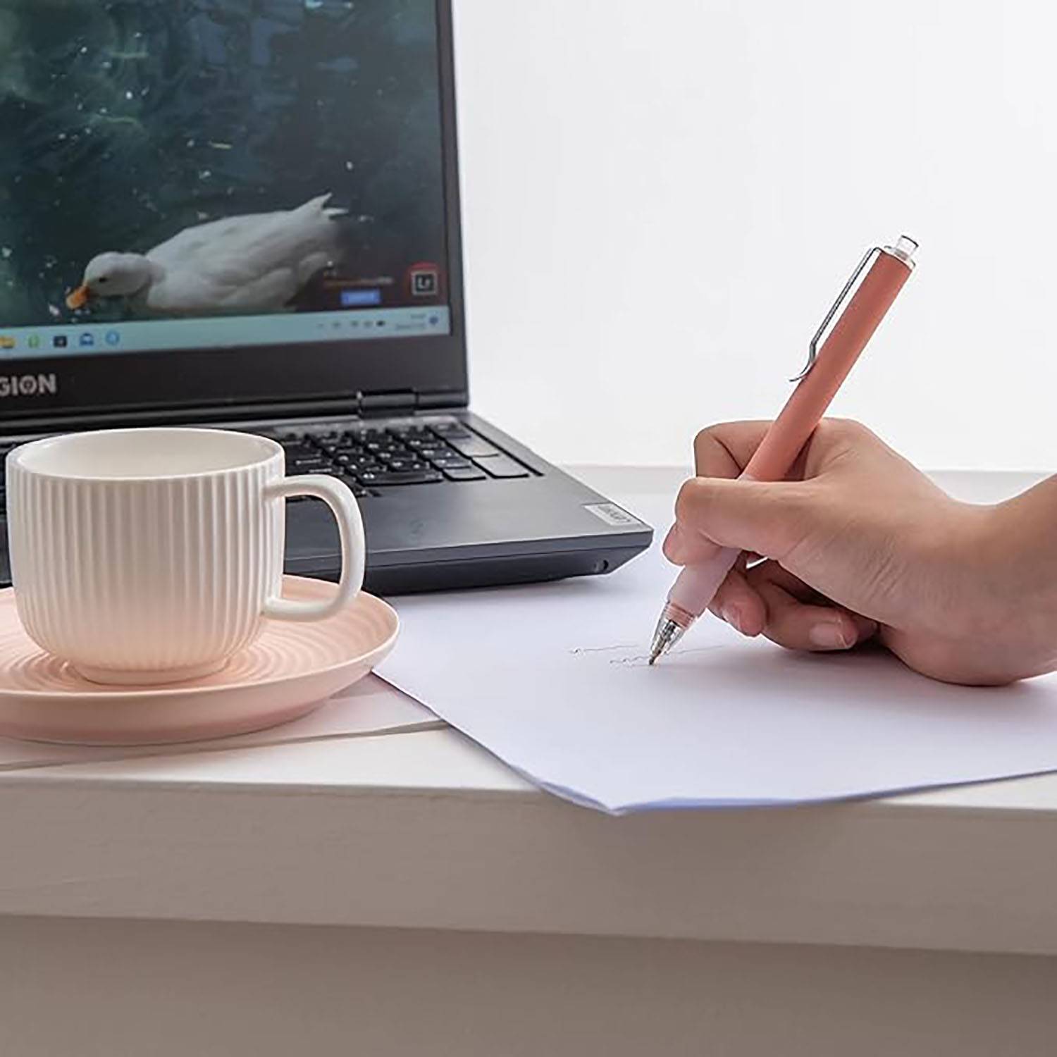 Medium Point Ballpoint Pens with Super Soft Grip 7