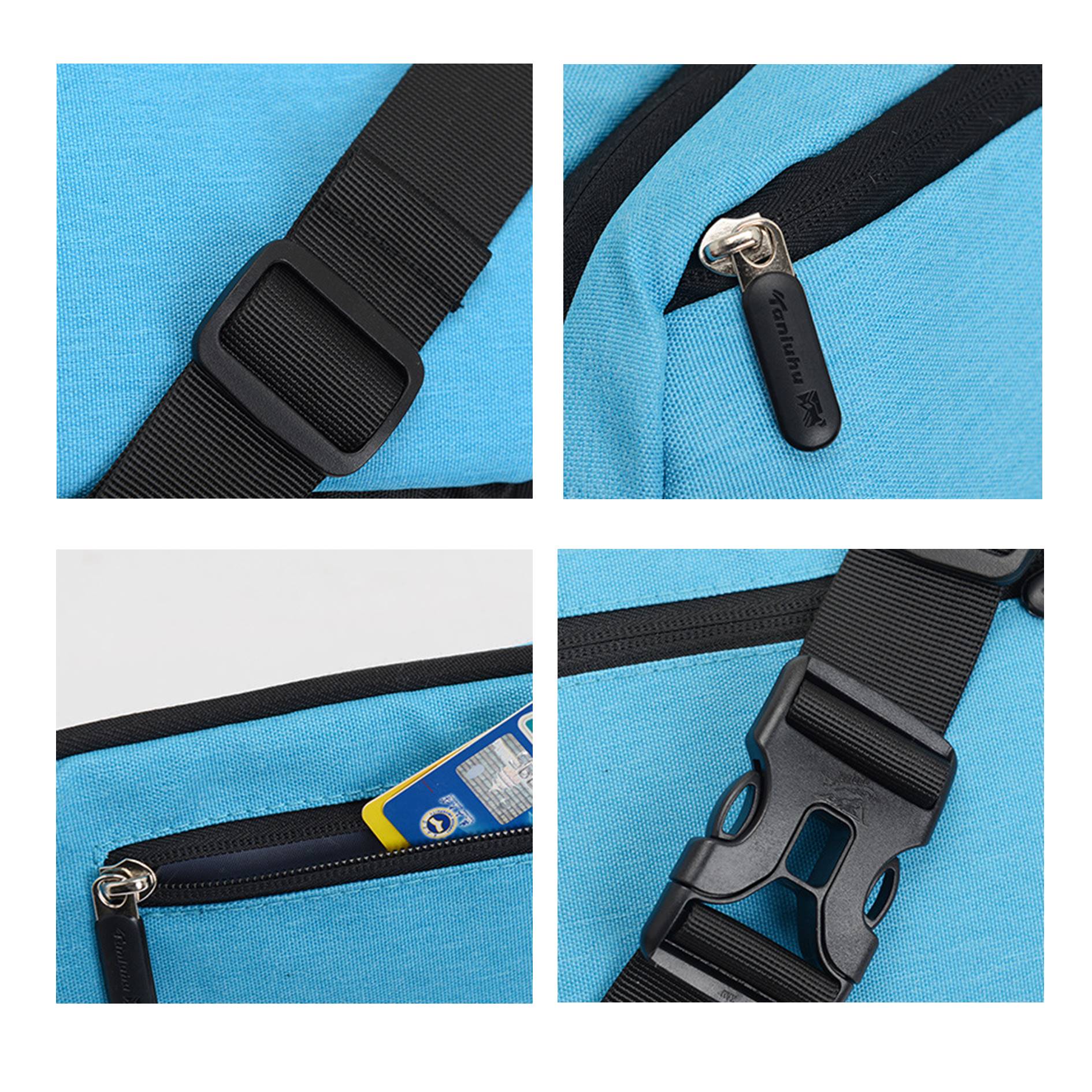 Men's Running Belt Leisure Shoulder Waist Bag 3