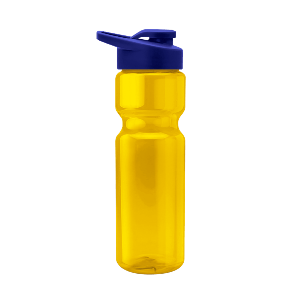 Blazer 28oz Transparent Bike Bottle w/Drink-thru Lid 115