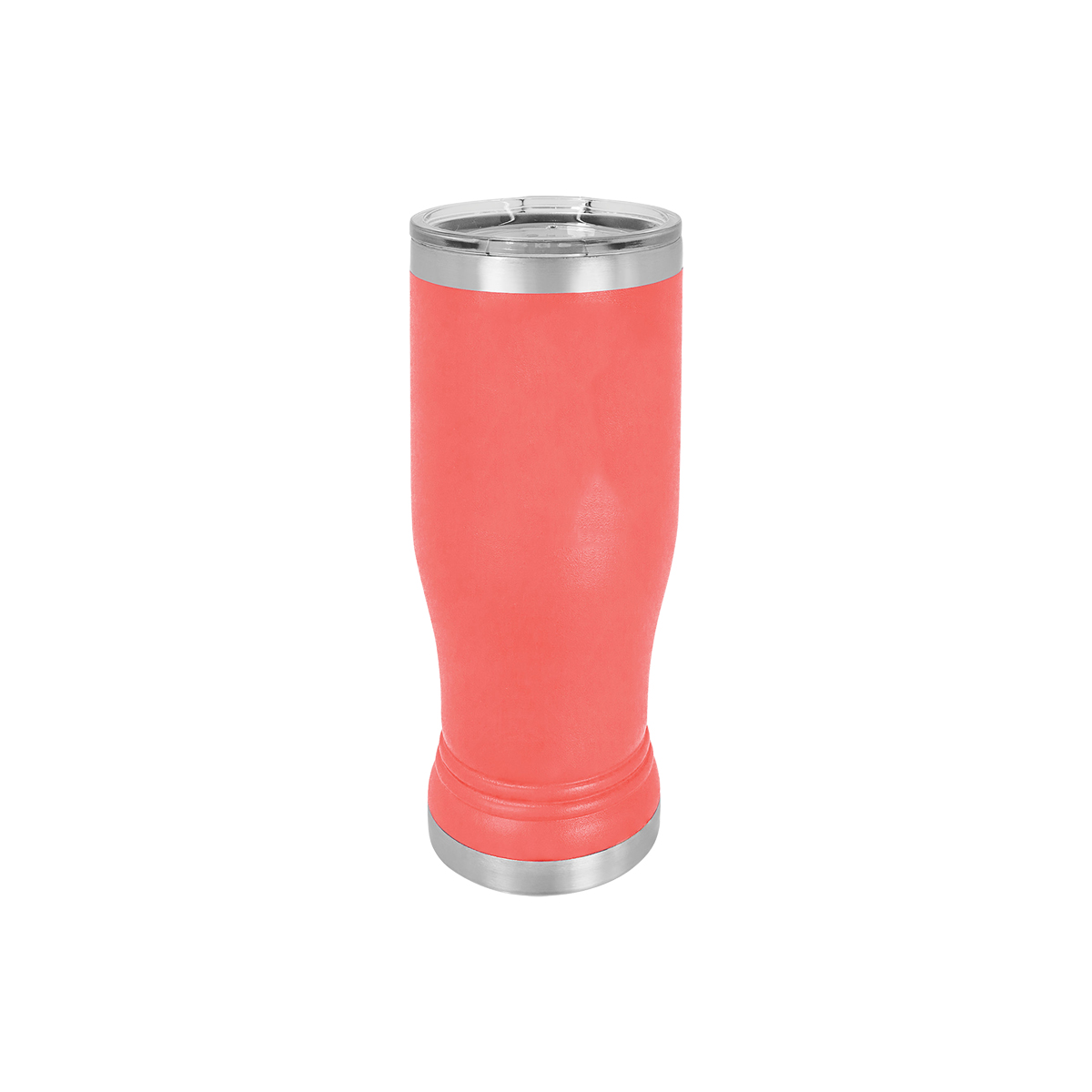 Polar Camel 14oz Stainless Steel Pilsner w/ Clear Lid 6