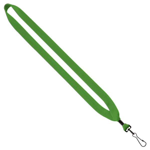 3/4" Cotton Lanyard with Metal Crimp & Split-Ring 71