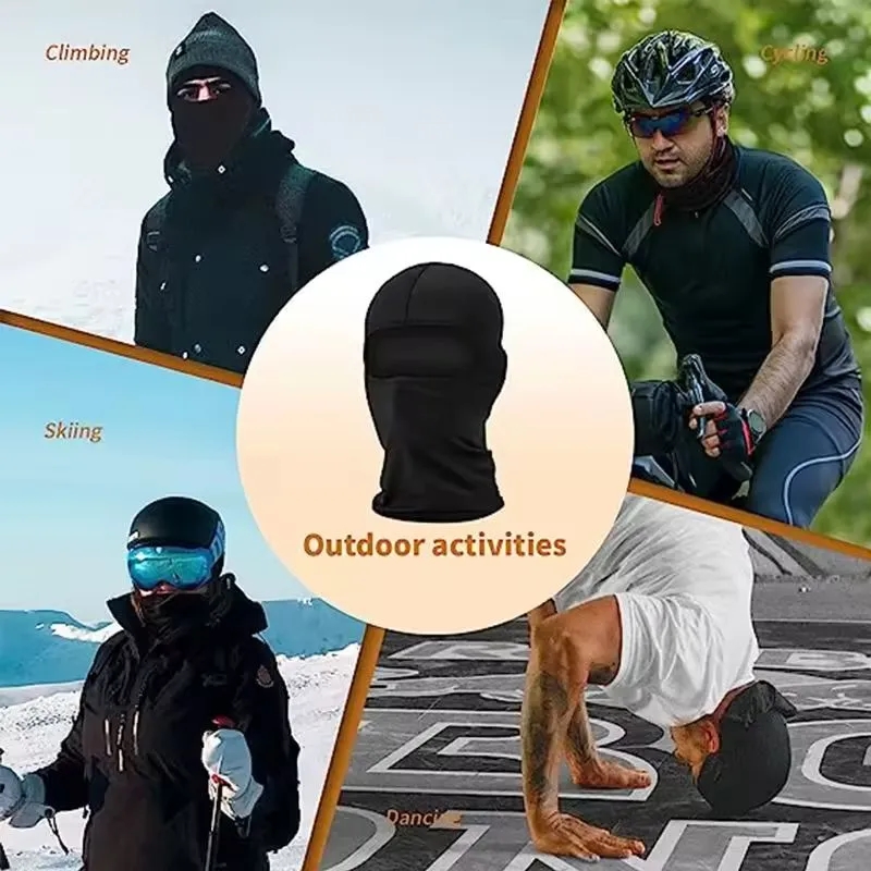 Outdoor Sports Sunscreen Windproof Ice Silk Scarf Face Mask 4