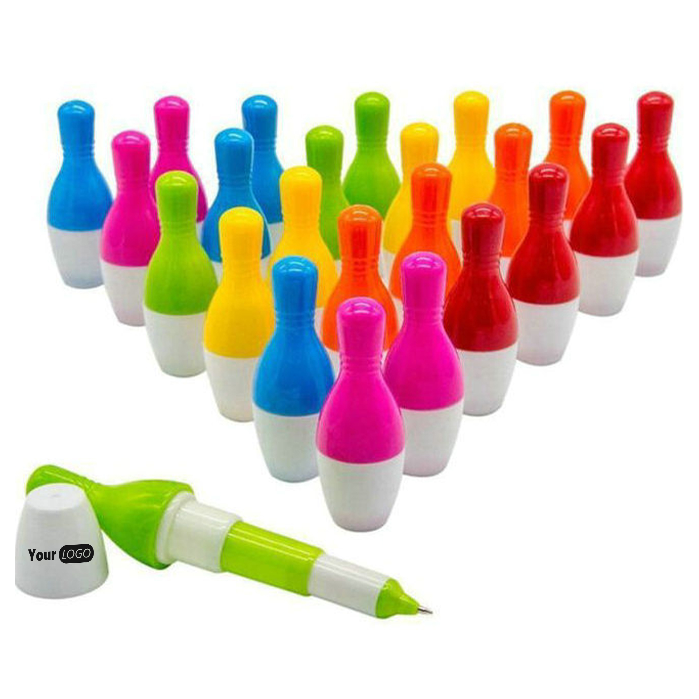 Abs Retractable Bowling Pen ?C Perfect For Fun And Writing Precision 1