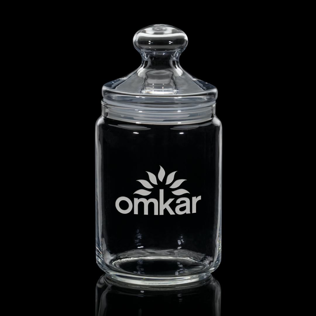 Somerset Jar & Lid - Deep Etch 8