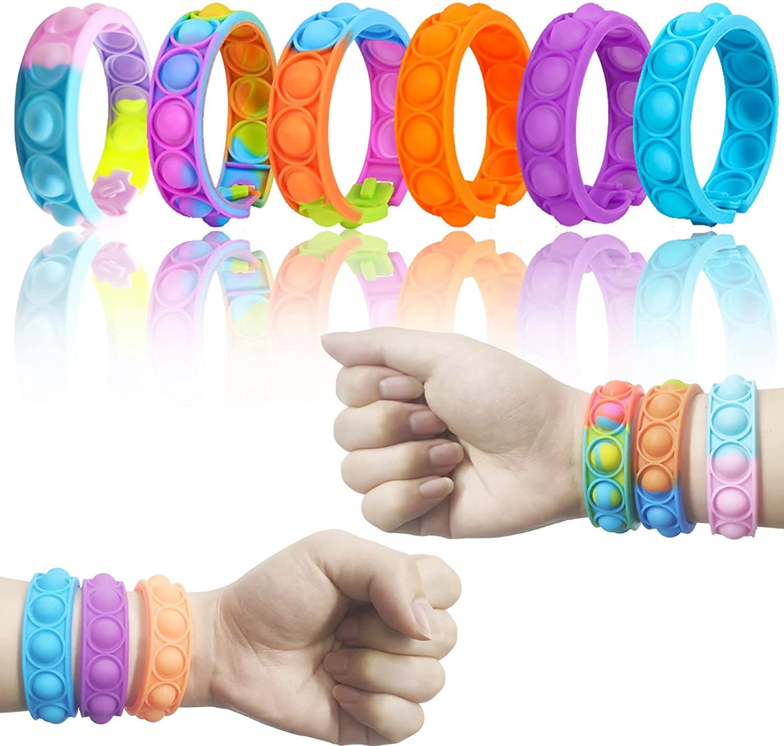 camouflage Bubble Sensory Fidget Wristband 7