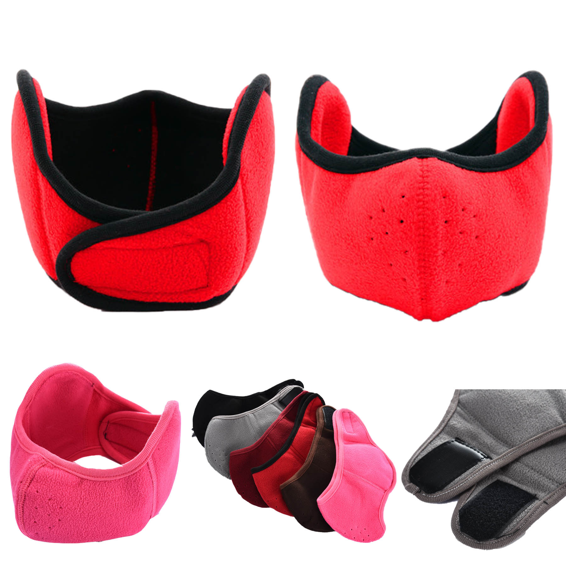 Warm Face With Mask Earmuffs 2