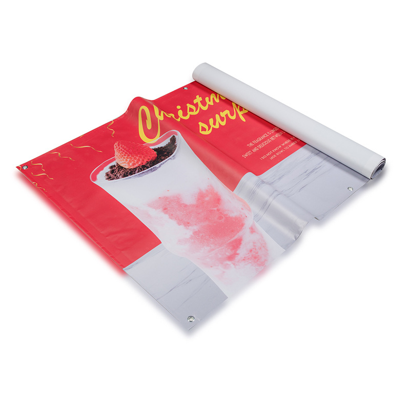 High Quality 600g UV Knife Scratch Cloth Large Banner Signs--3x5Feet 4