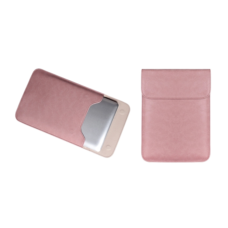 Solid color Leather tablet Sleeve 5