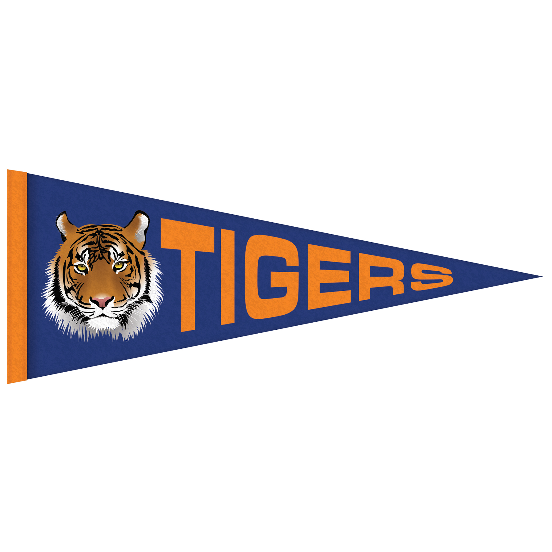 4" x 10" Digitally Printed Single Sided Custom Felt Pennant 8