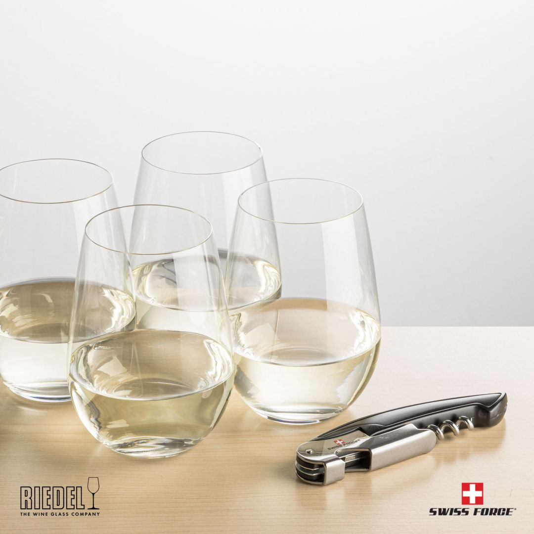 Swiss Force® Opener & RIEDEL Stemless Wine 16