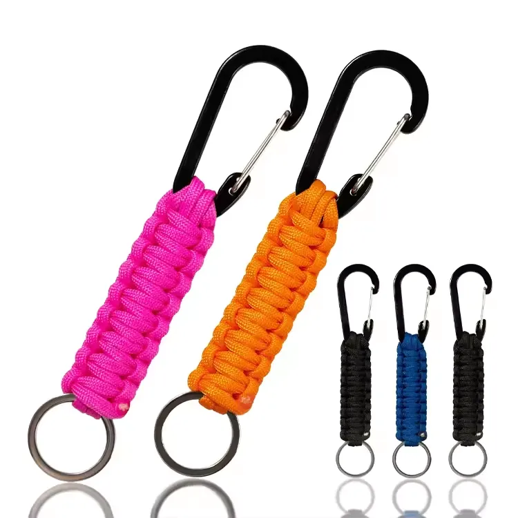 Paracord Carabiner Keychain 4