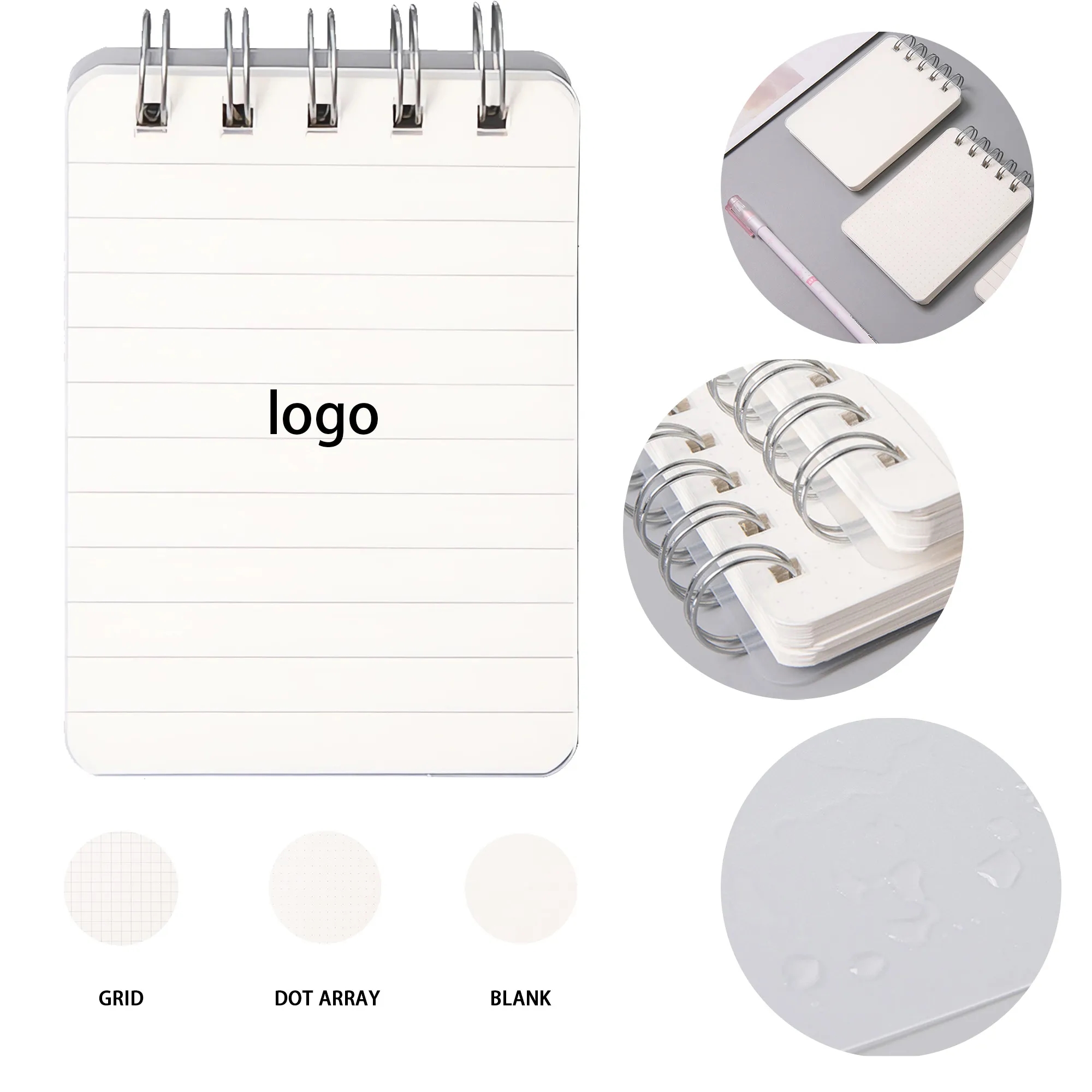 Waterproof Top-Spiral Notebook 3
