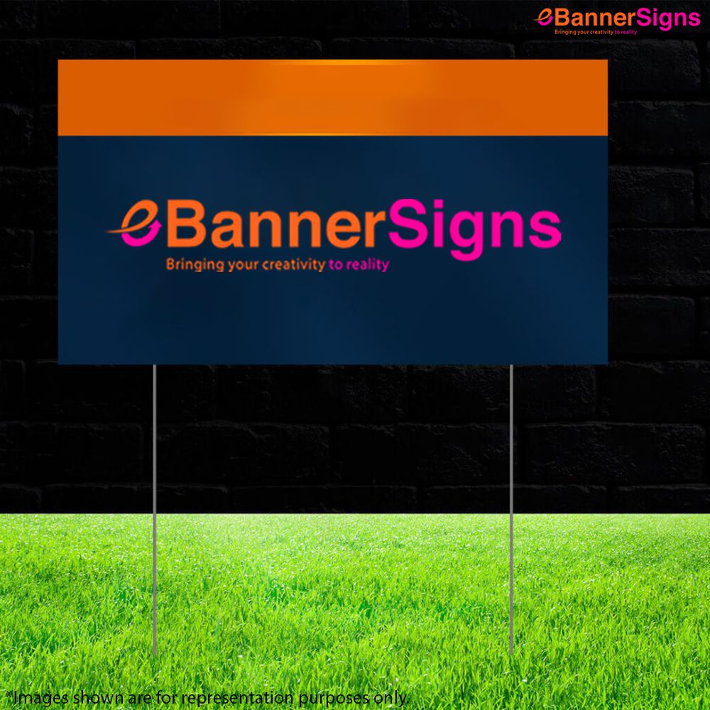 Reflective Yard Signs 2
