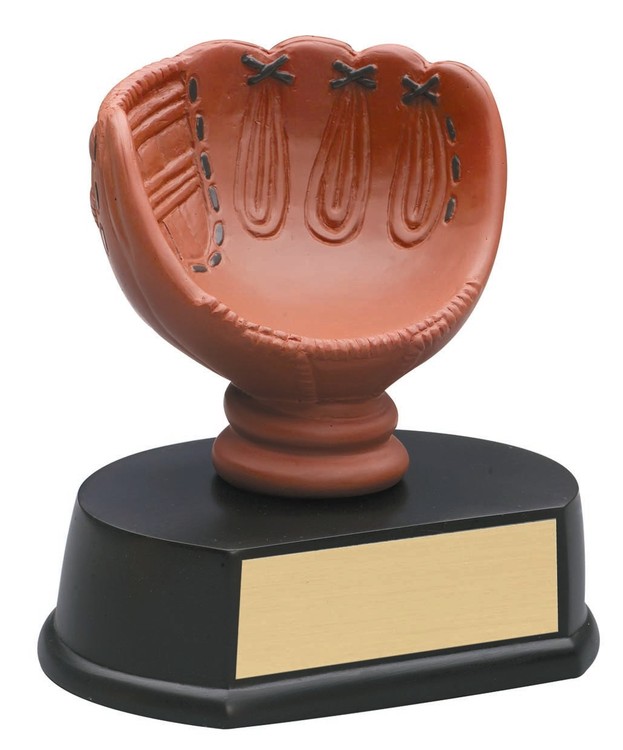 Baseball Glove Color Resin Award 2