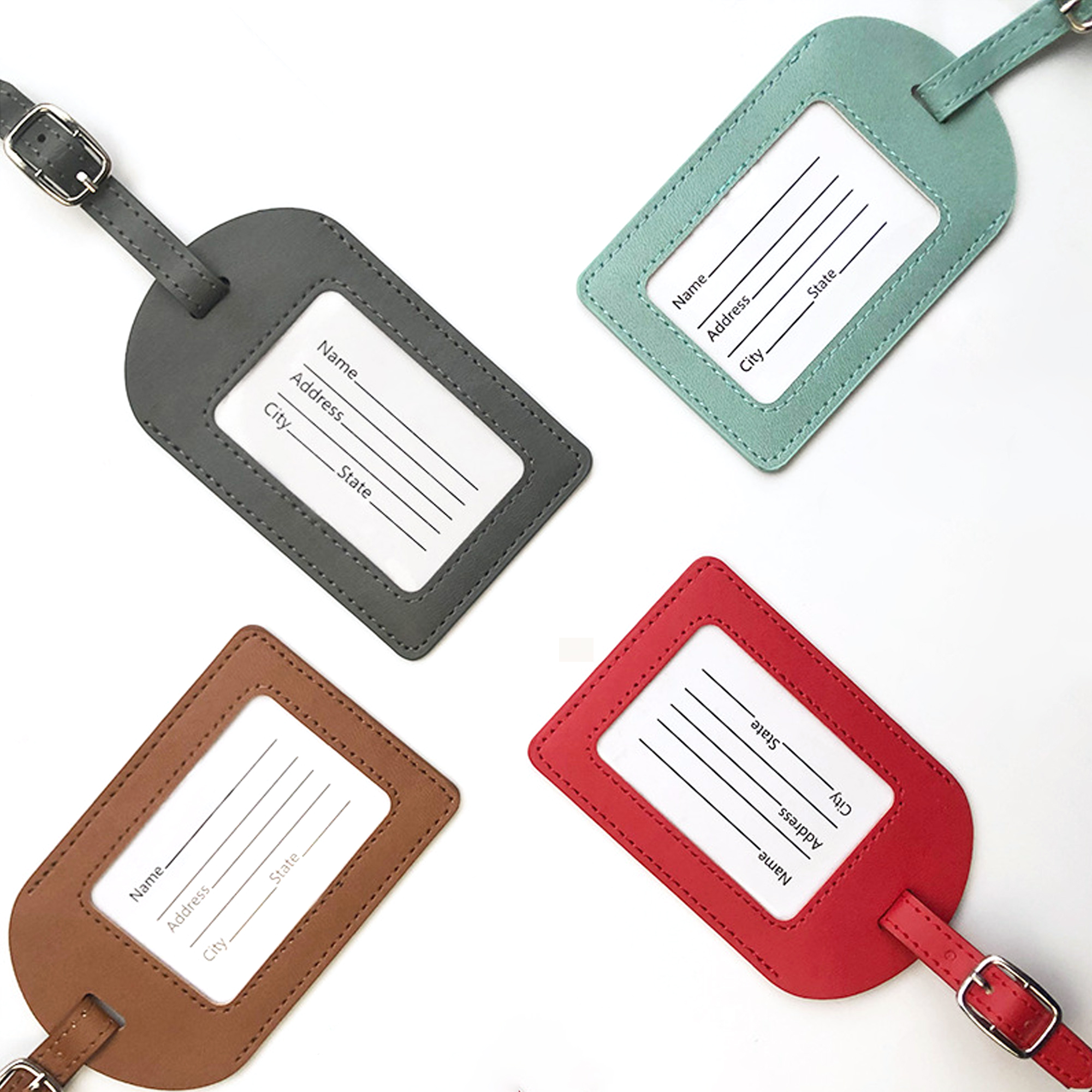 PU Travel ID Tags 2