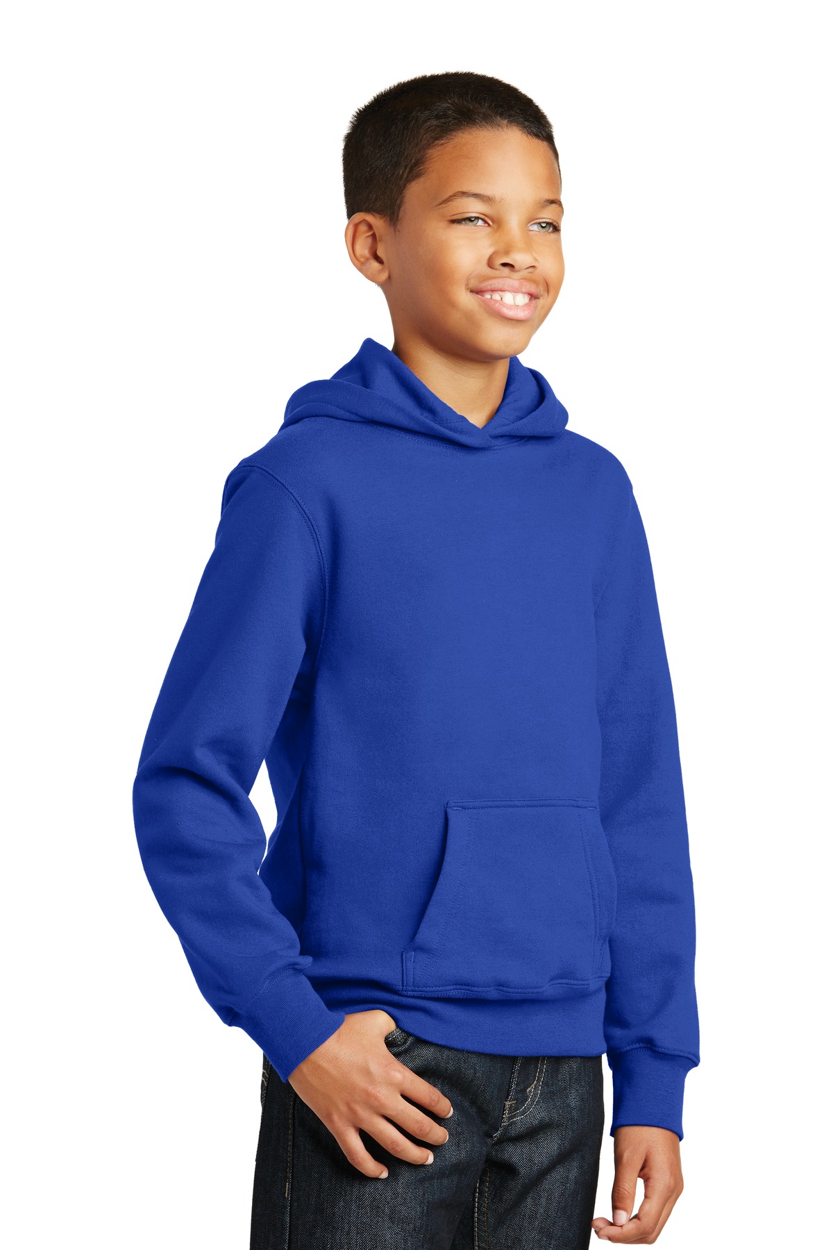 Port & Company® Youth Fan Favorite Fleece Pullover Hooded Sweatshirt 45