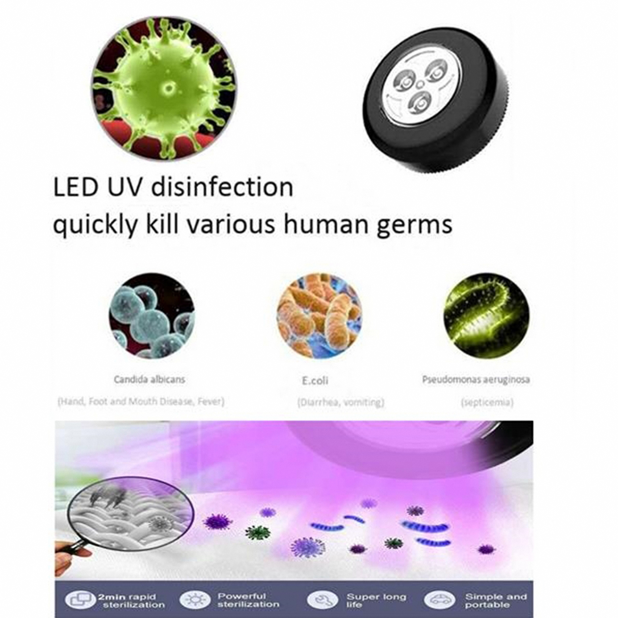 UV Sanitizing LED Light 2