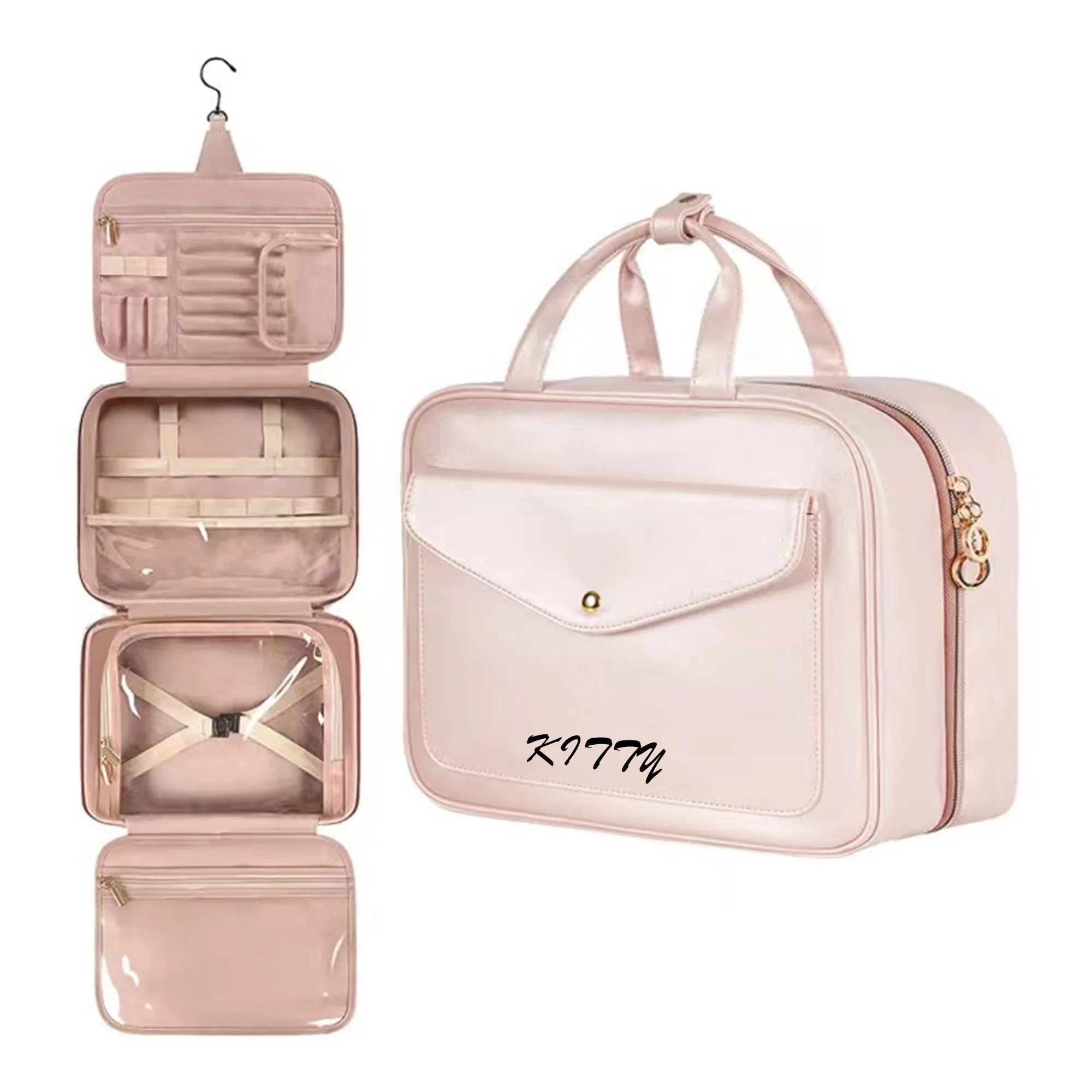 Fashionable Travel Portable Storage Toiletry & Makeup Bag 6