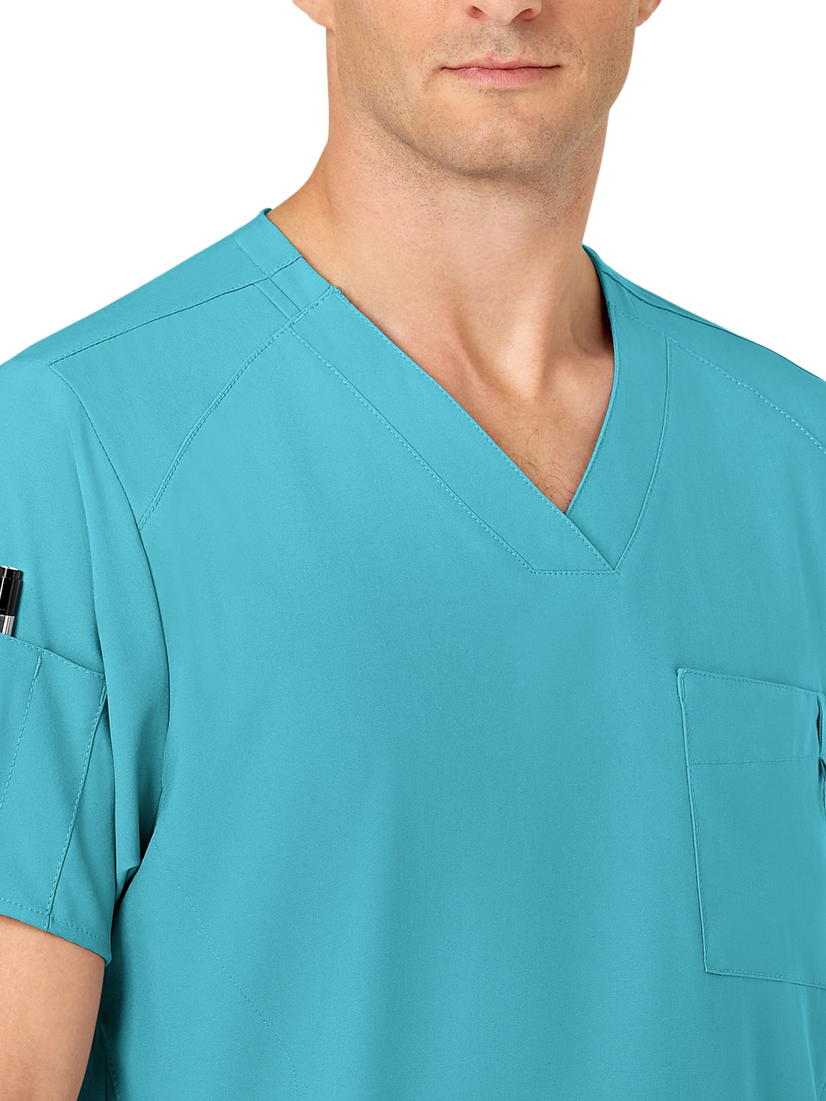 Wink - W123 - Men's Six-Pocket V-Neck Top 32