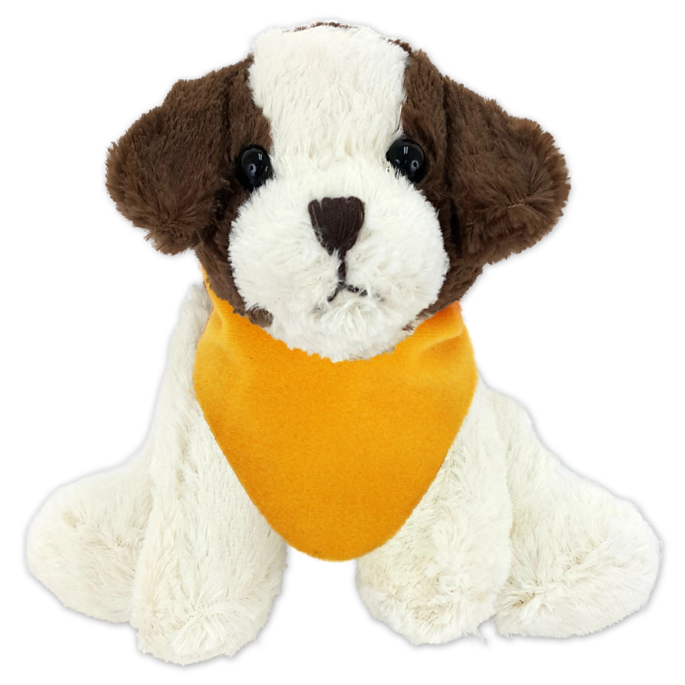 6" Floppy Dogs - White & Brown 3