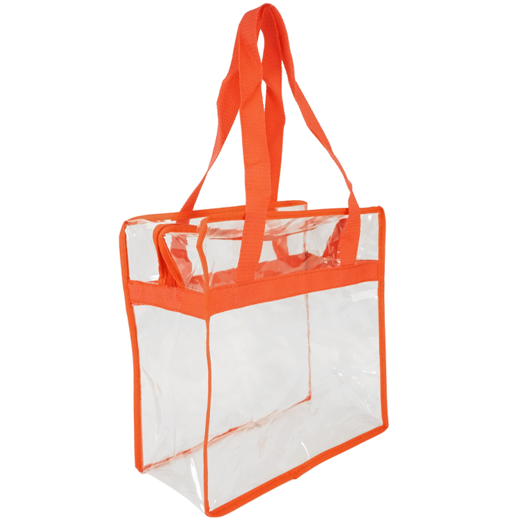 Newport Clear Zipper Tote 9
