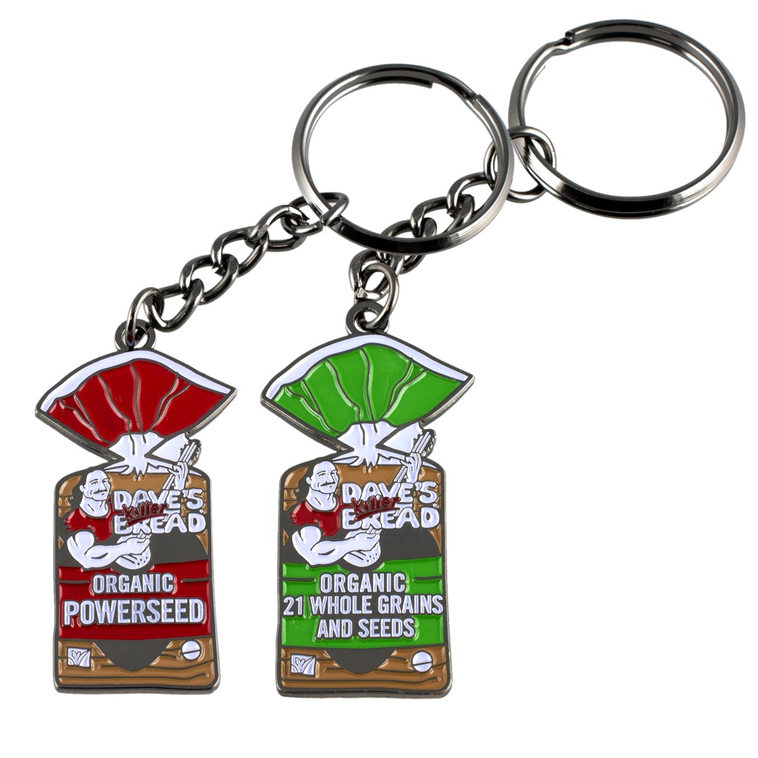 Die Struck Soft Enamel Custom Keychain 2