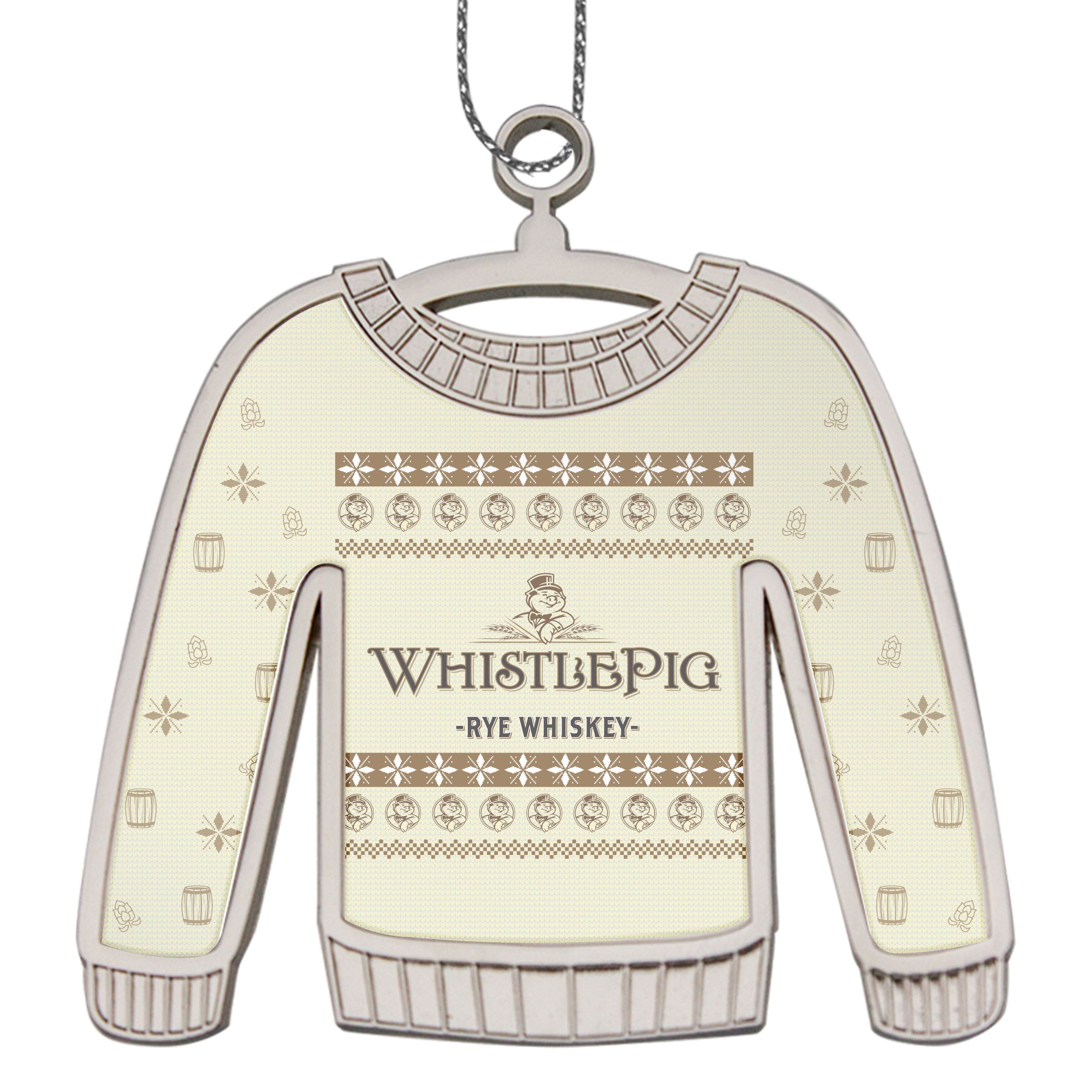 Ugly Sweater Holiday Ornament 12