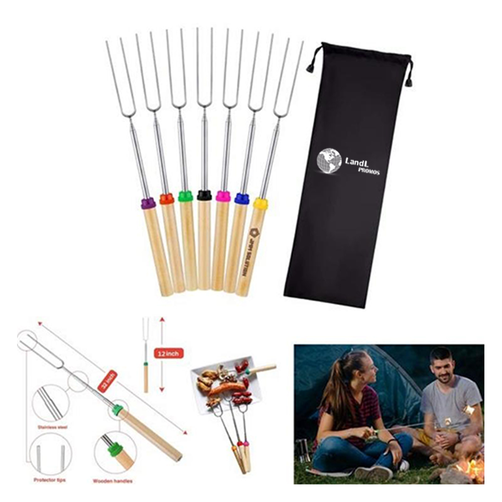 Telescoping Smores BBQ Forks 2