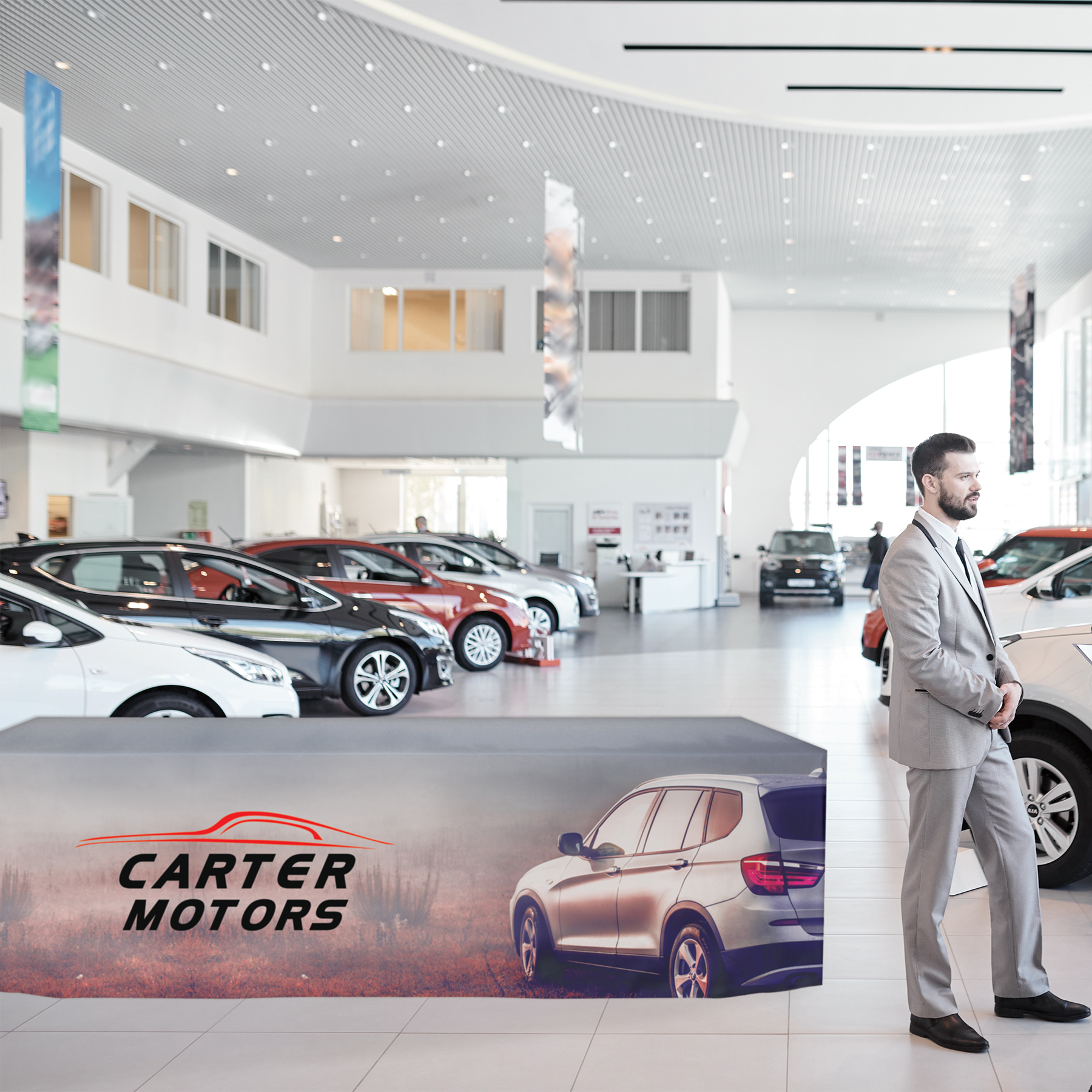 8' Customized Fitted Table Cover 10