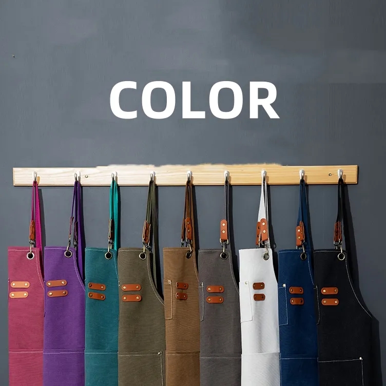 Canvas Apron with Adjustable Straps 6