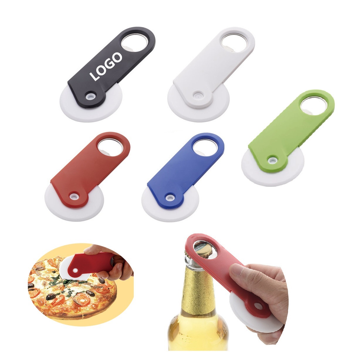 Pizza Cutter With Bottle Opener 3