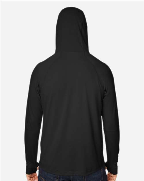 Unisex JAQ Stretch Performance Hooded Long Sleeve T-Shirt - NE105 37