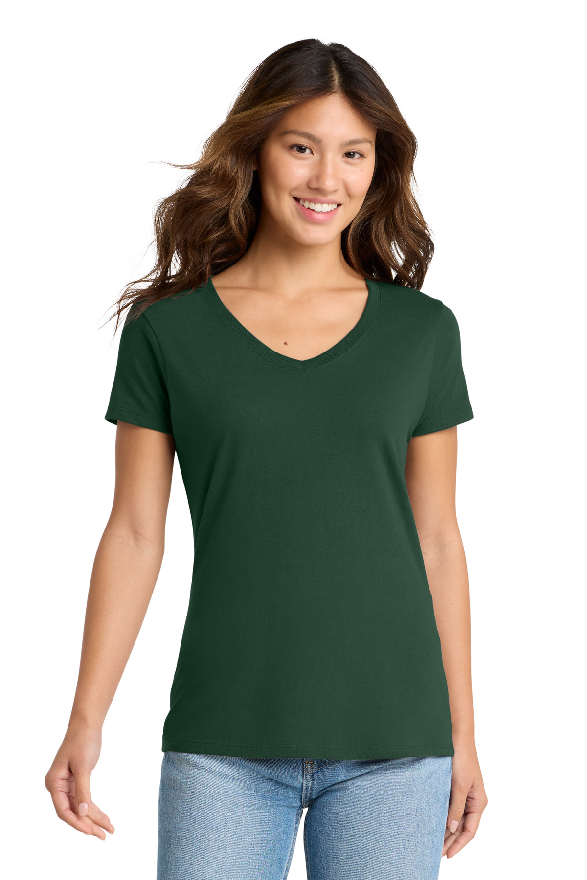 Port & Co Women's Fan Favorite V-Neck Tee. LPC450V 107