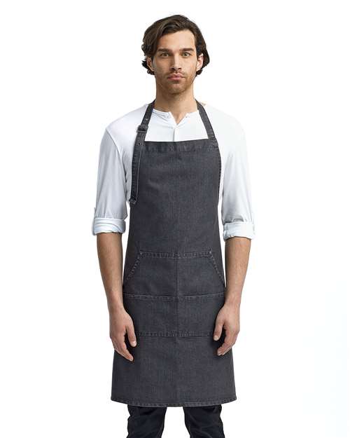 Jeans Stitch Denim Bib Apron - RP126 5