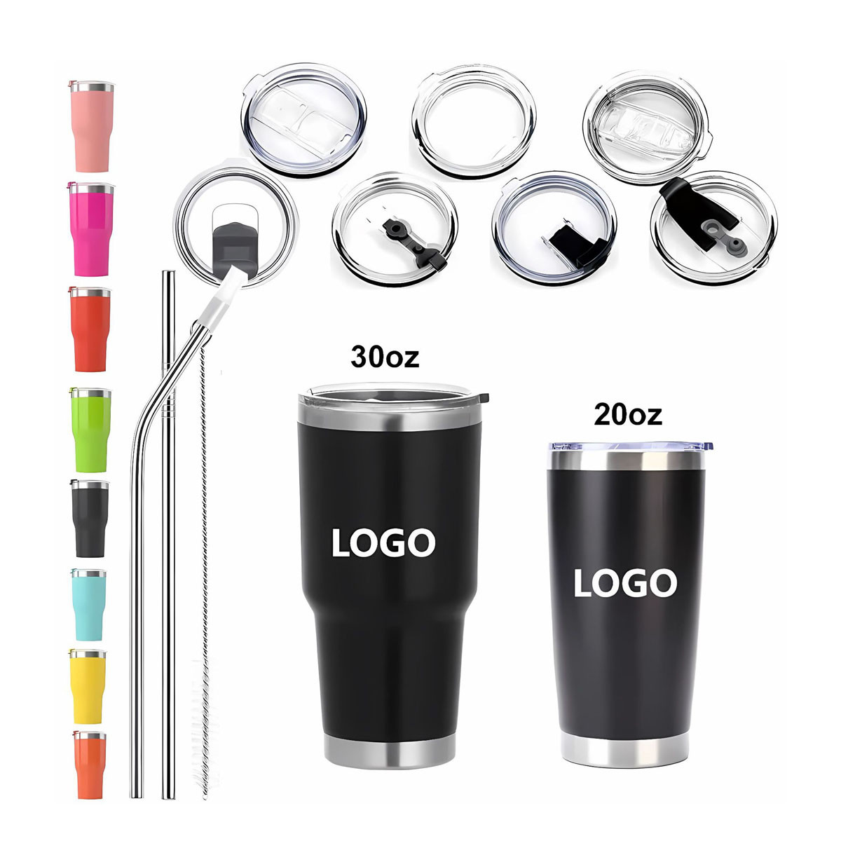 30 Oz Stainless Steel Insulated Travel Mug 7