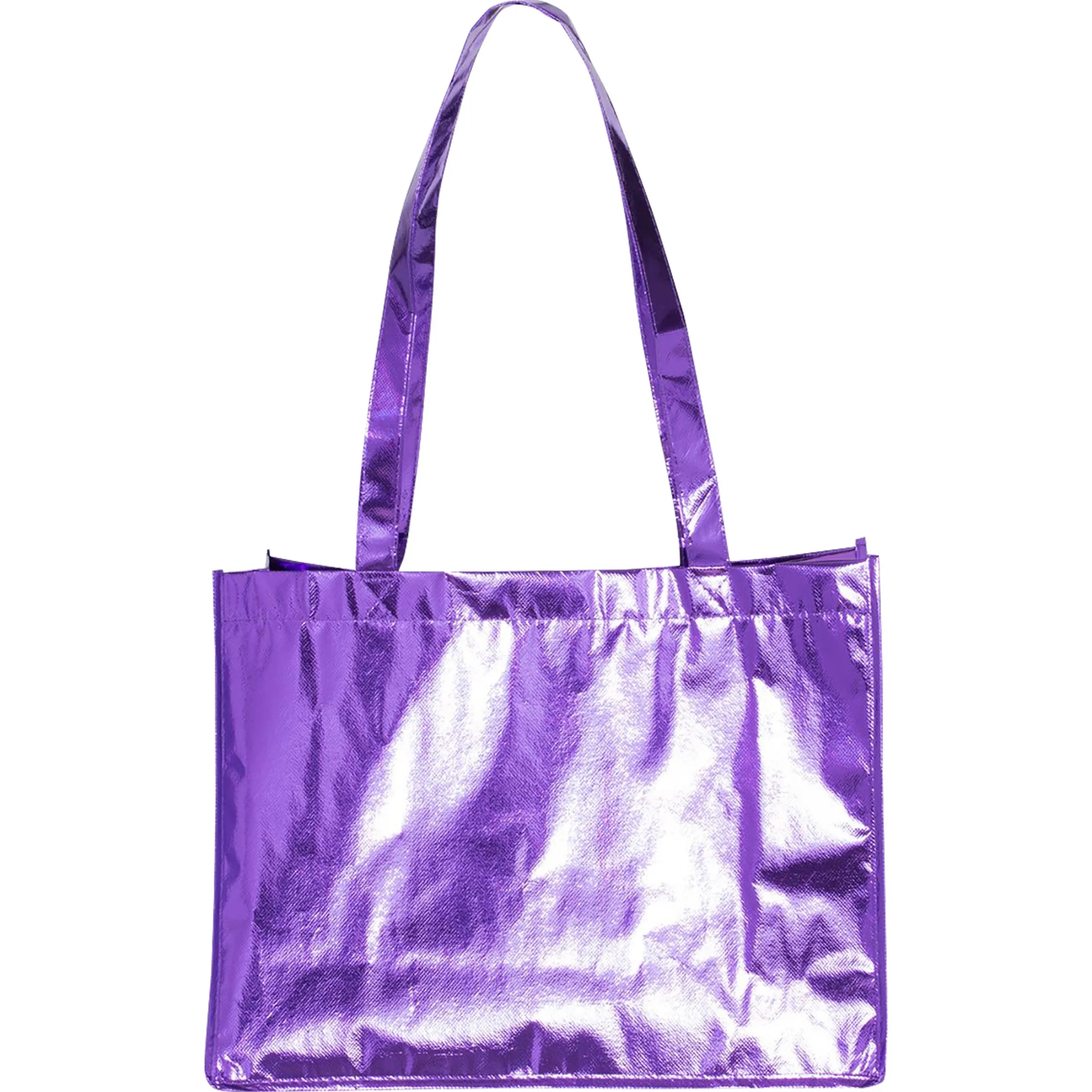 Full Color Mother's Day Metallic Large Tote 13