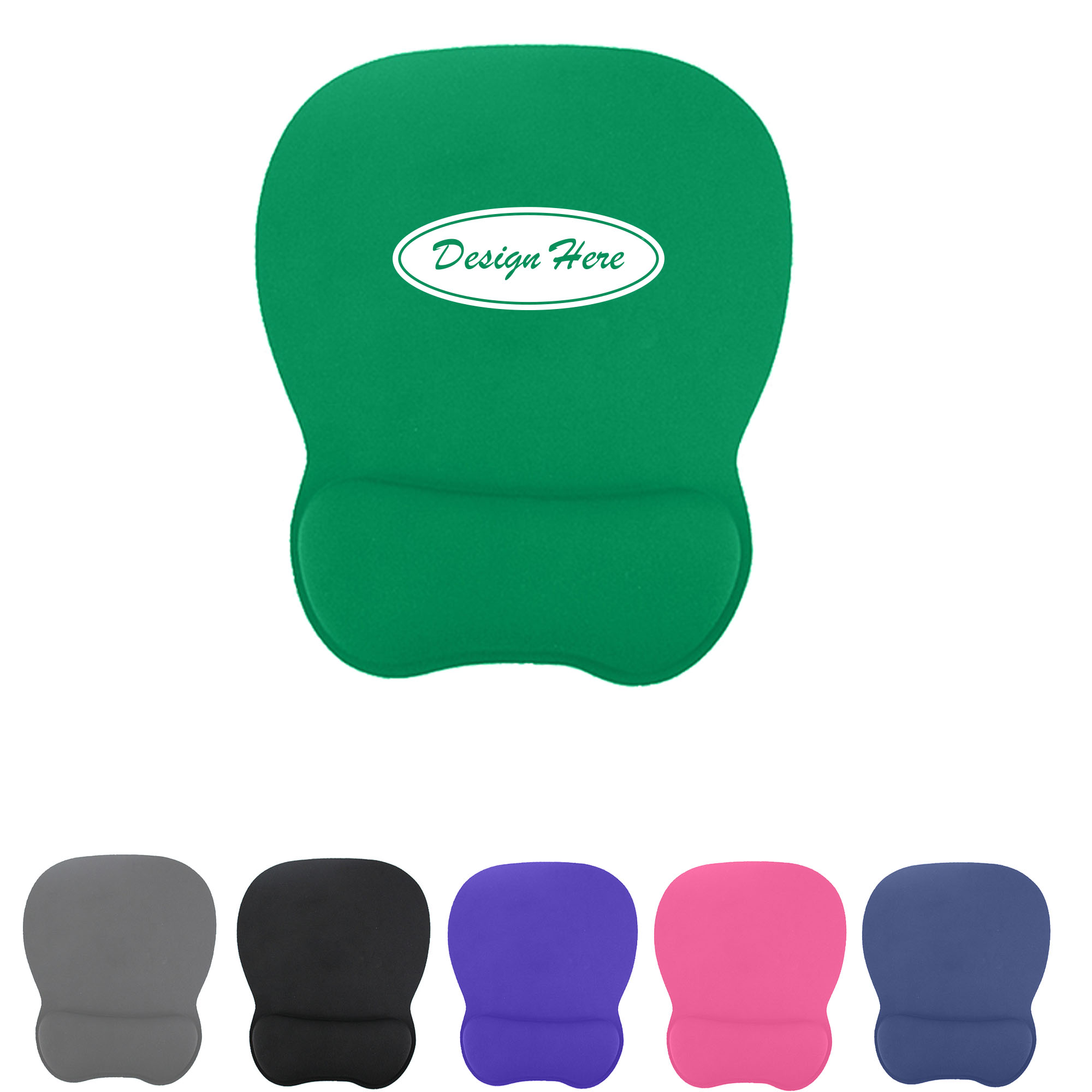 Gel-Padded Ergonomic Mouse Pad with Wrist Support for Relief 4