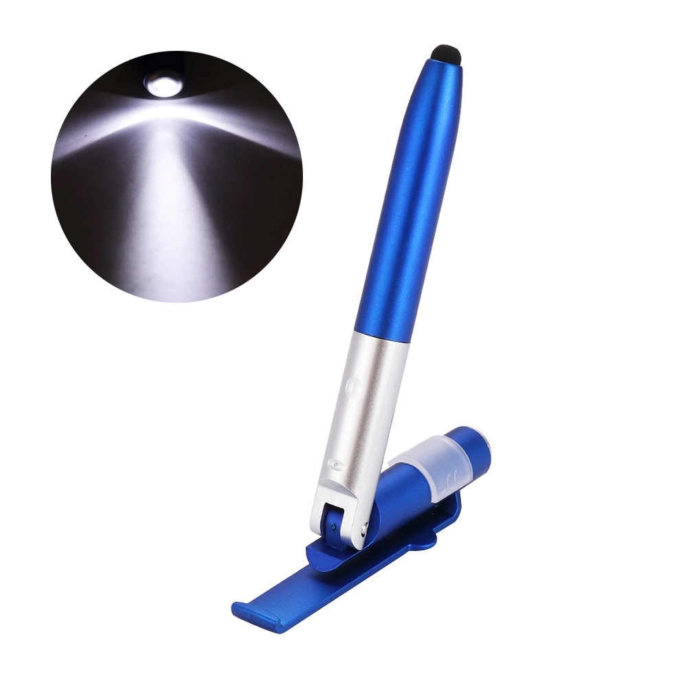 Foldable LED Phone Stand Stylus Pen 5