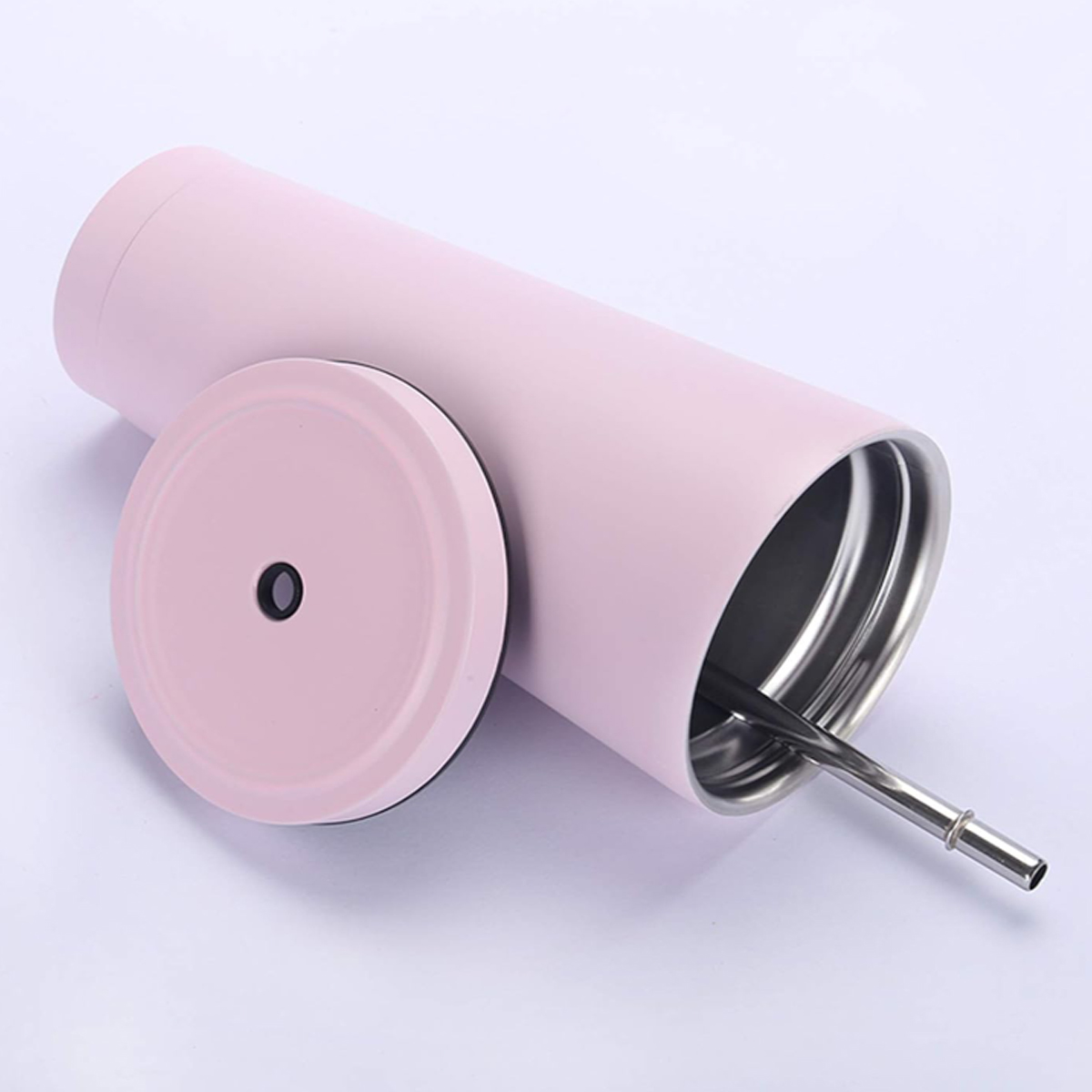 32Oz. Matte Stainless Steel Tumbler with Lid and Straw 3