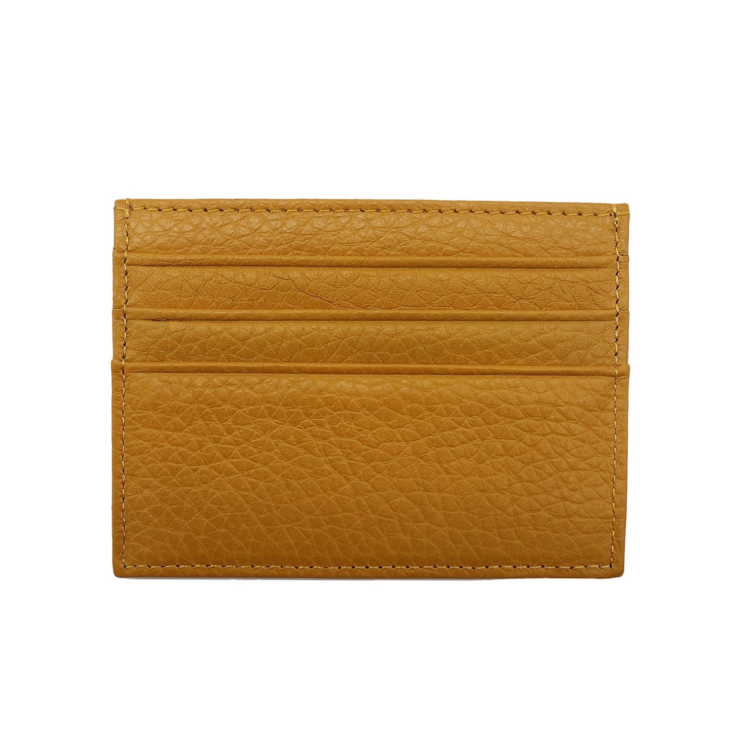 Genuine Leather Slim Card Case Wallet 3